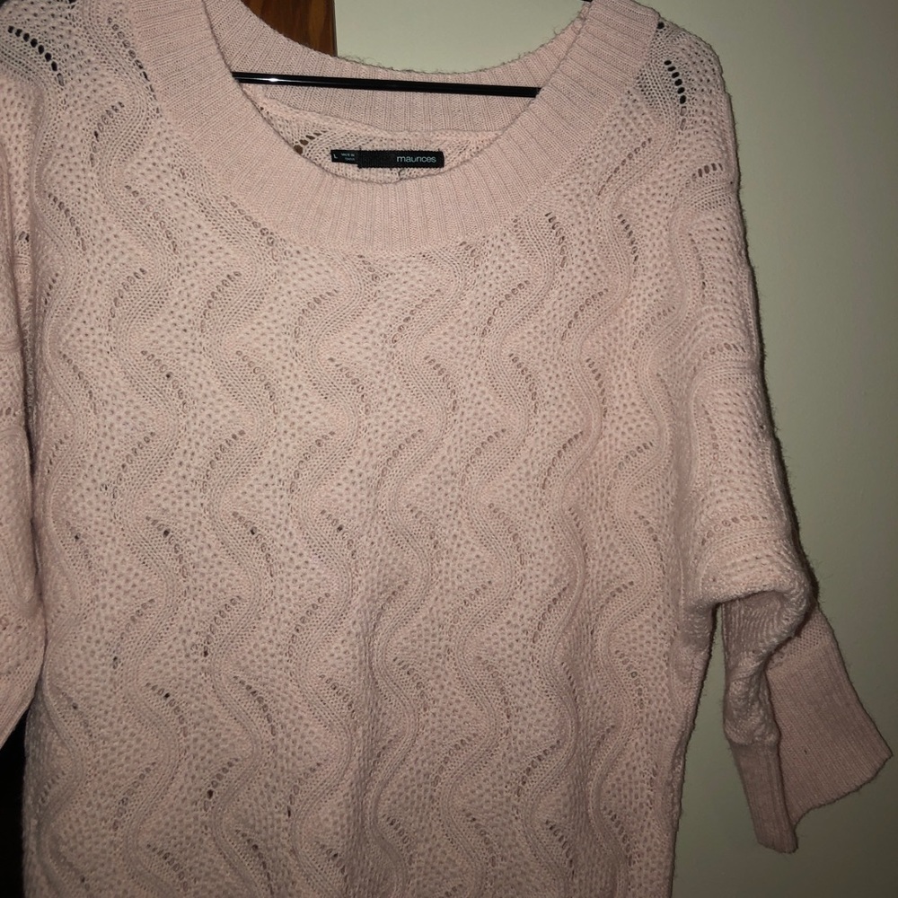 Pale pink sweater